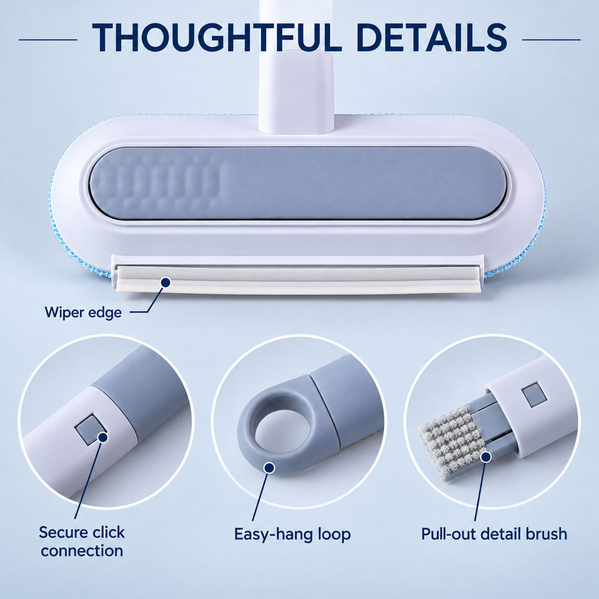 23257 multifunctional window cleaning brush