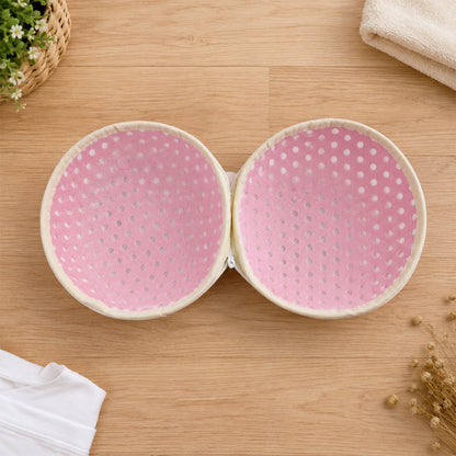 Open breathable mesh laundry wash bag