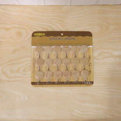 23320 self adhesive wall hooks size feature
