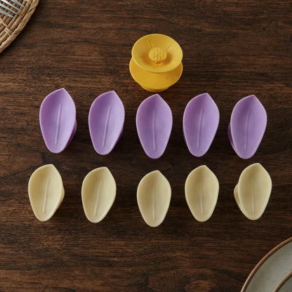 Plastic flower design food bag clips product image 4
