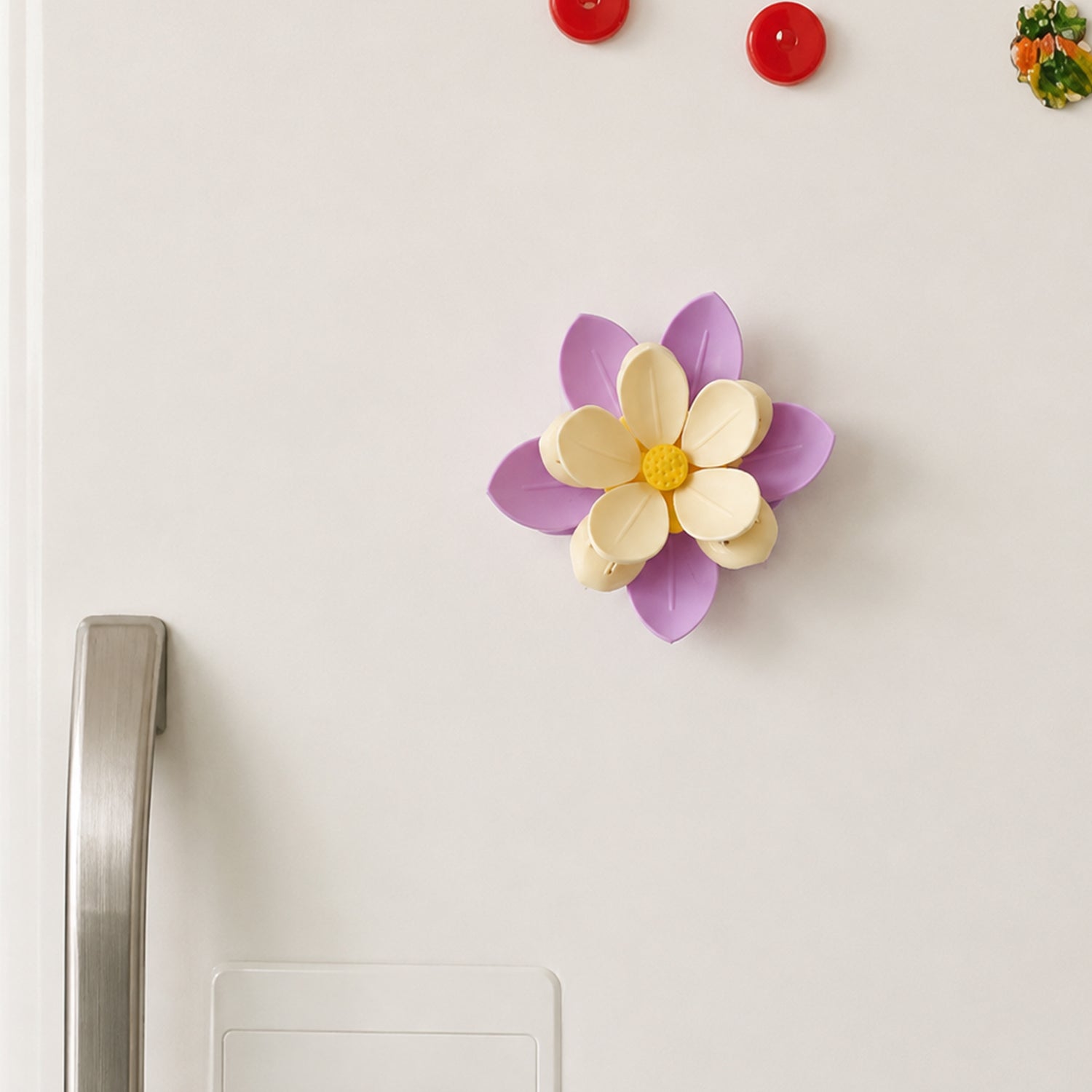 Plastic flower design food bag clips product image 7