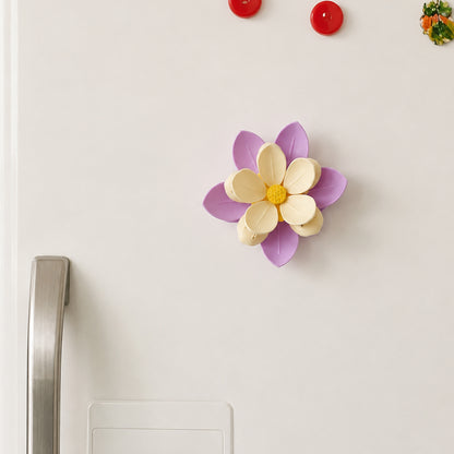 Plastic flower design food bag clips product image 7