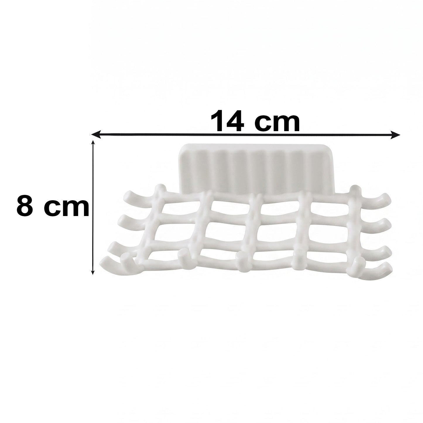 Wall mounted soap dish size guide