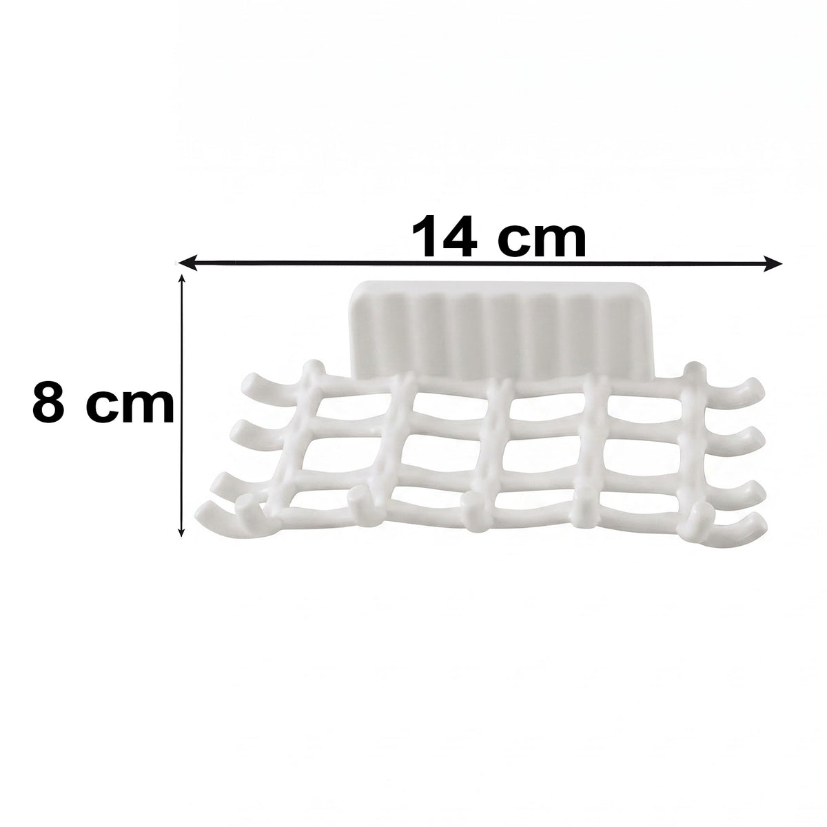 Wall mounted soap dish size guide
