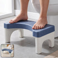 Plastic Toilet Squat Stool with Anti-Slip Surface for Bathroom Comfort, (1 Pc)