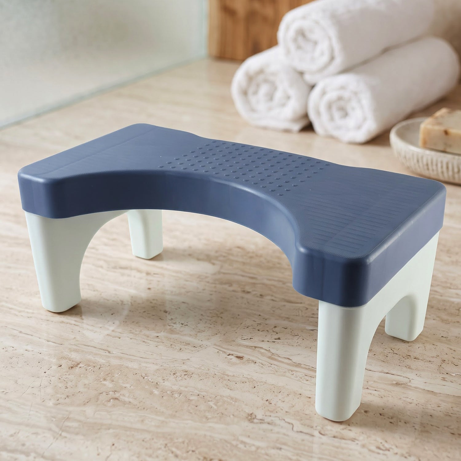 Plastic toilet squat stool view 4