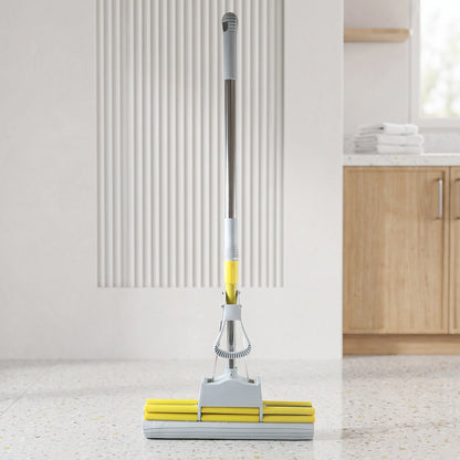 Sponge floor mop full product view
