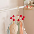 360 Degree Rotating Multi Arm Hanger Hook for Wardrobe Storage and Bags (1 Pc)