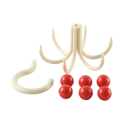 rotating hanger hook white background parts