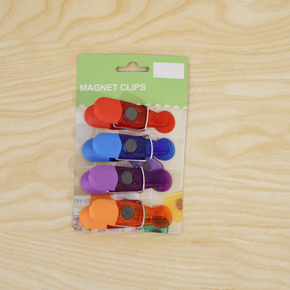 Plastic magnetic clips live packed photo