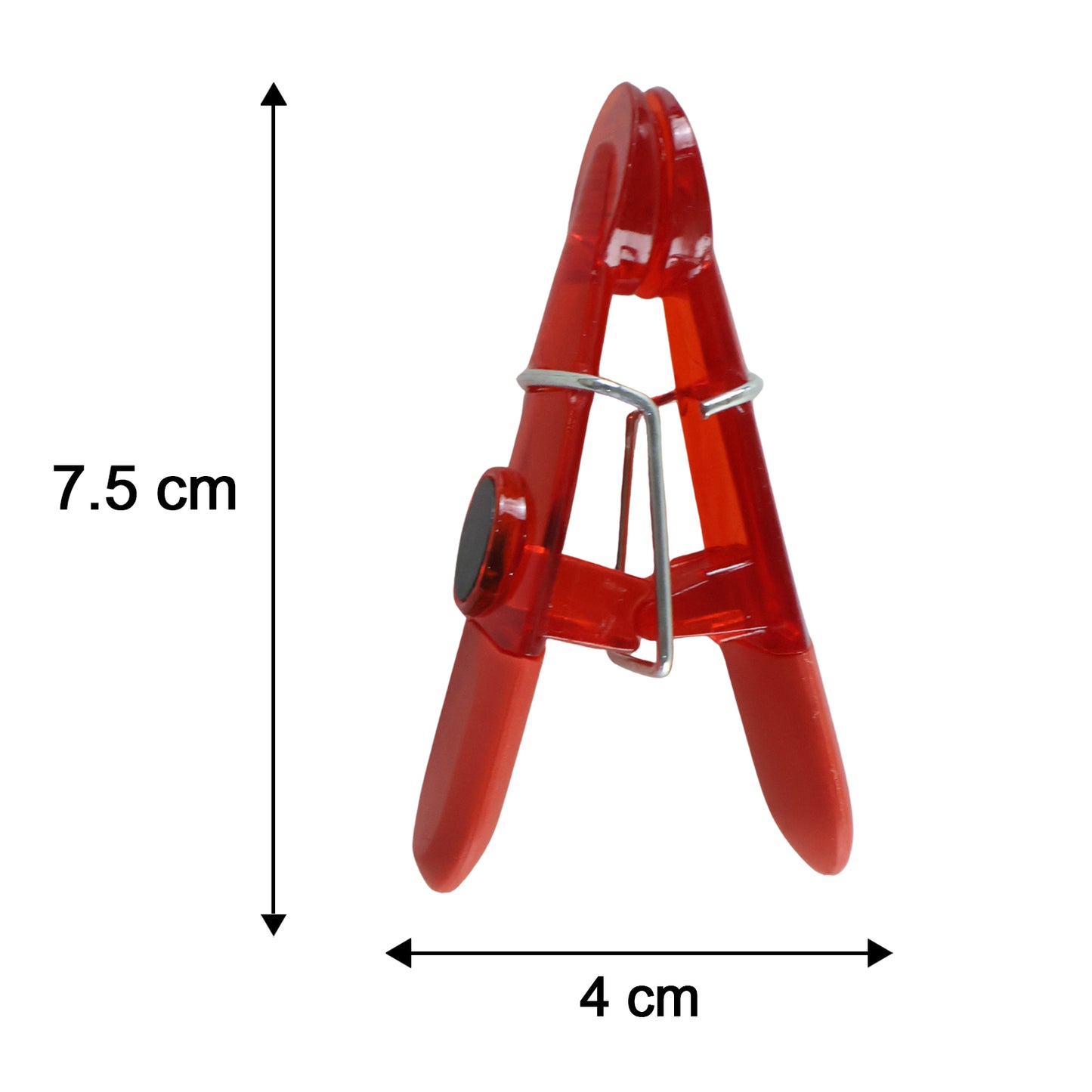 Magnetic clip size reference
