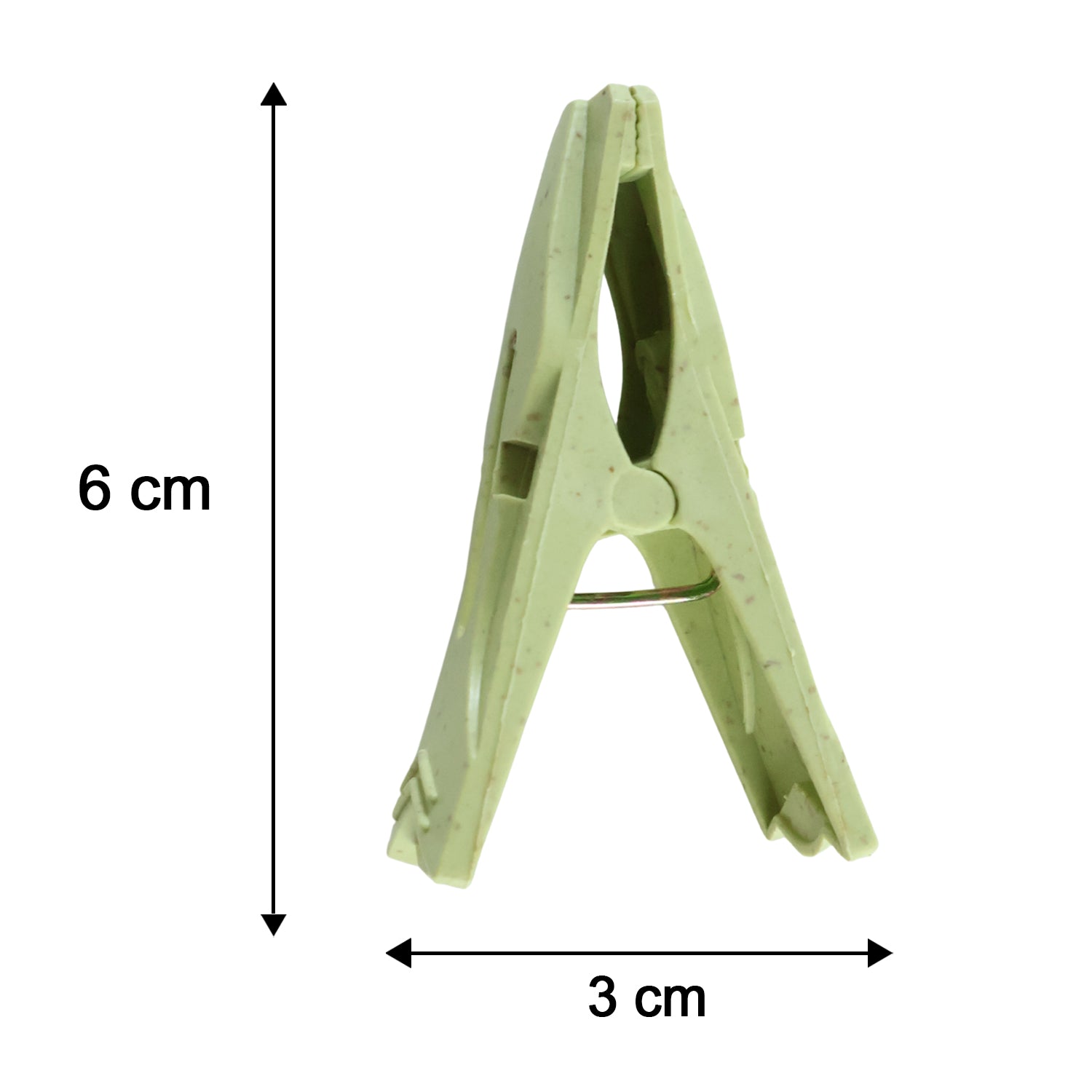 Plastic clothes clip size dimensions