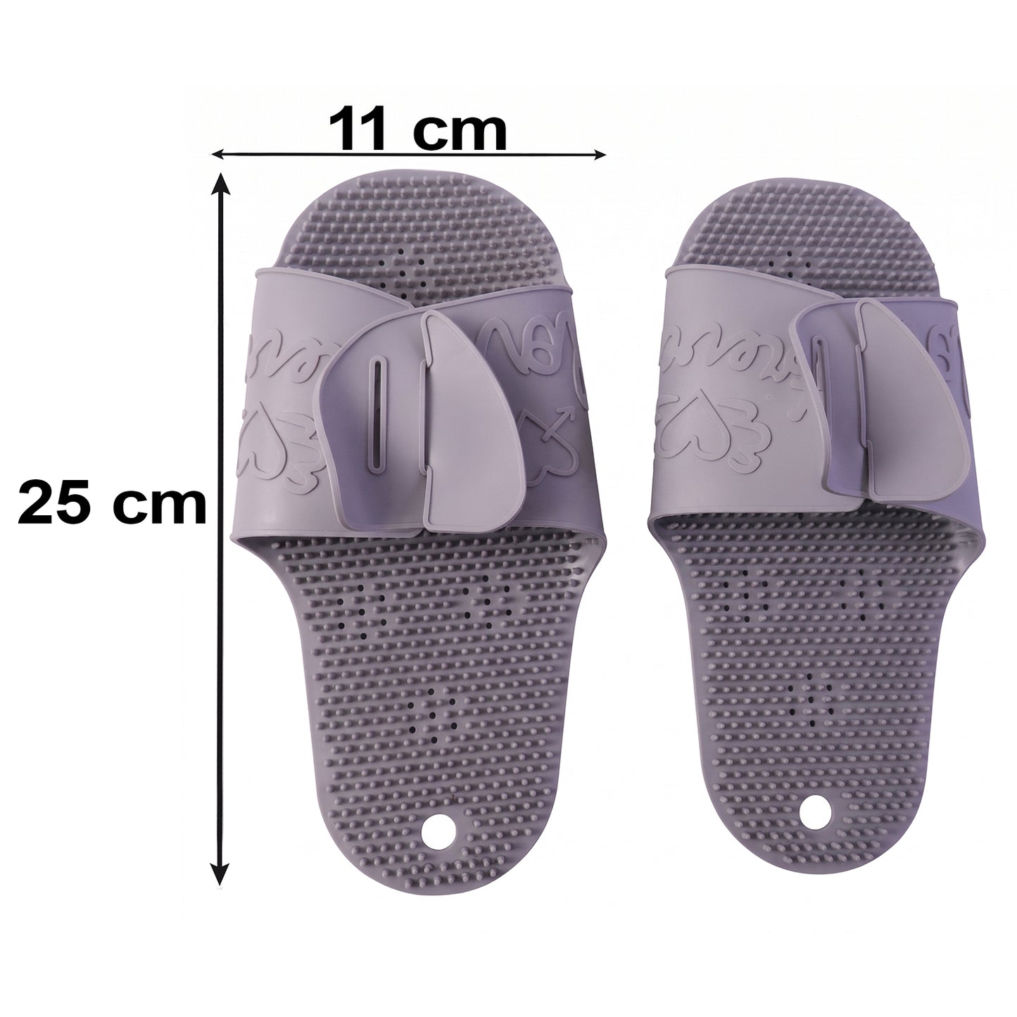 Massage bath slippers one pair - image 6
