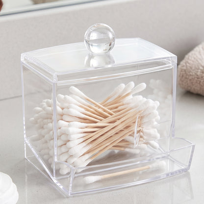 Transparent acrylic cotton swab organizer - image 3
