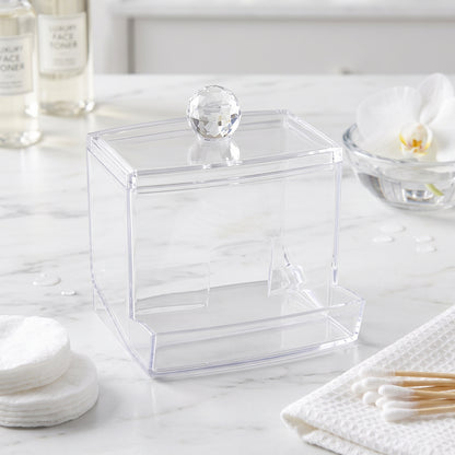 Transparent acrylic cotton swab organizer - image 4