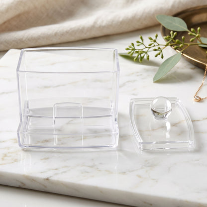 Transparent acrylic cotton swab organizer - image 8