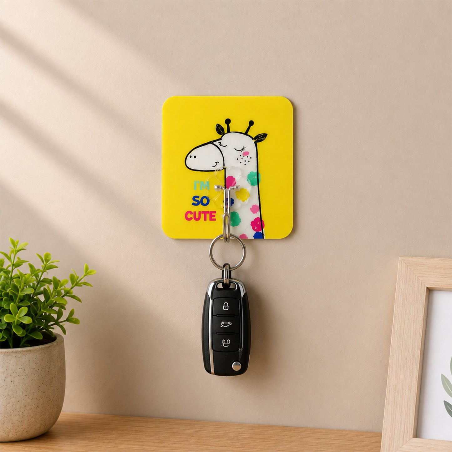 Decorative hook for keys