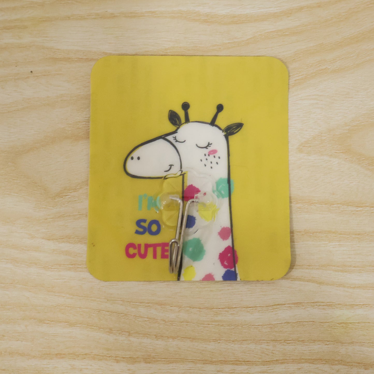 Mix cartoon self adhesive wall hook live photo