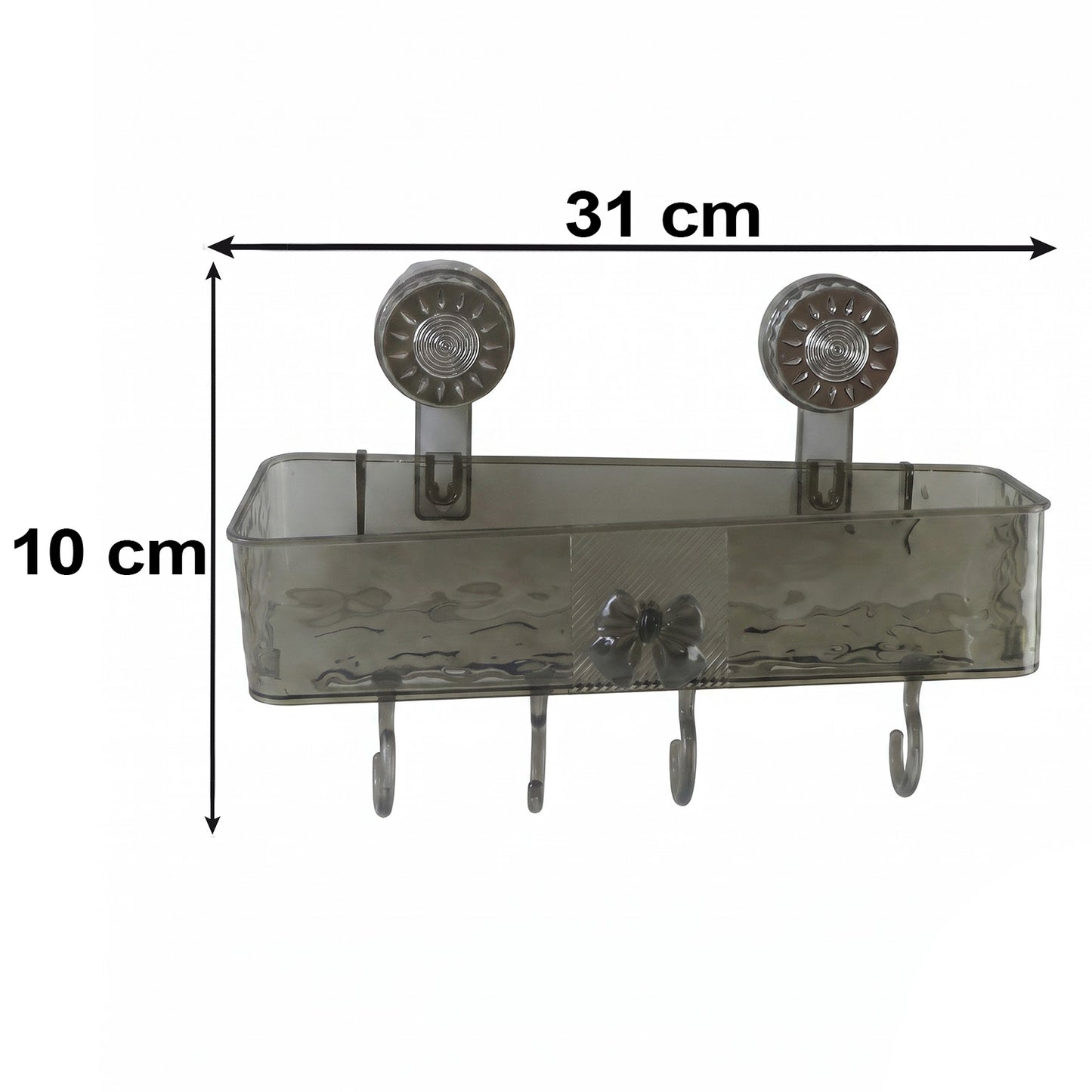 Wall mounted bathroom shelf dimensions