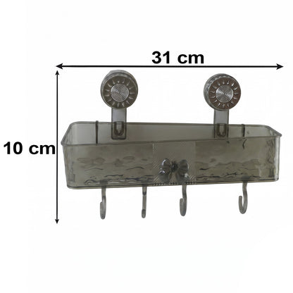 Wall mounted bathroom shelf dimensions
