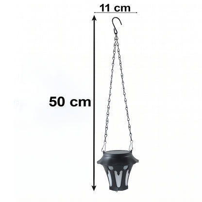 Solar hanging lantern size 50 cm by 11 cm