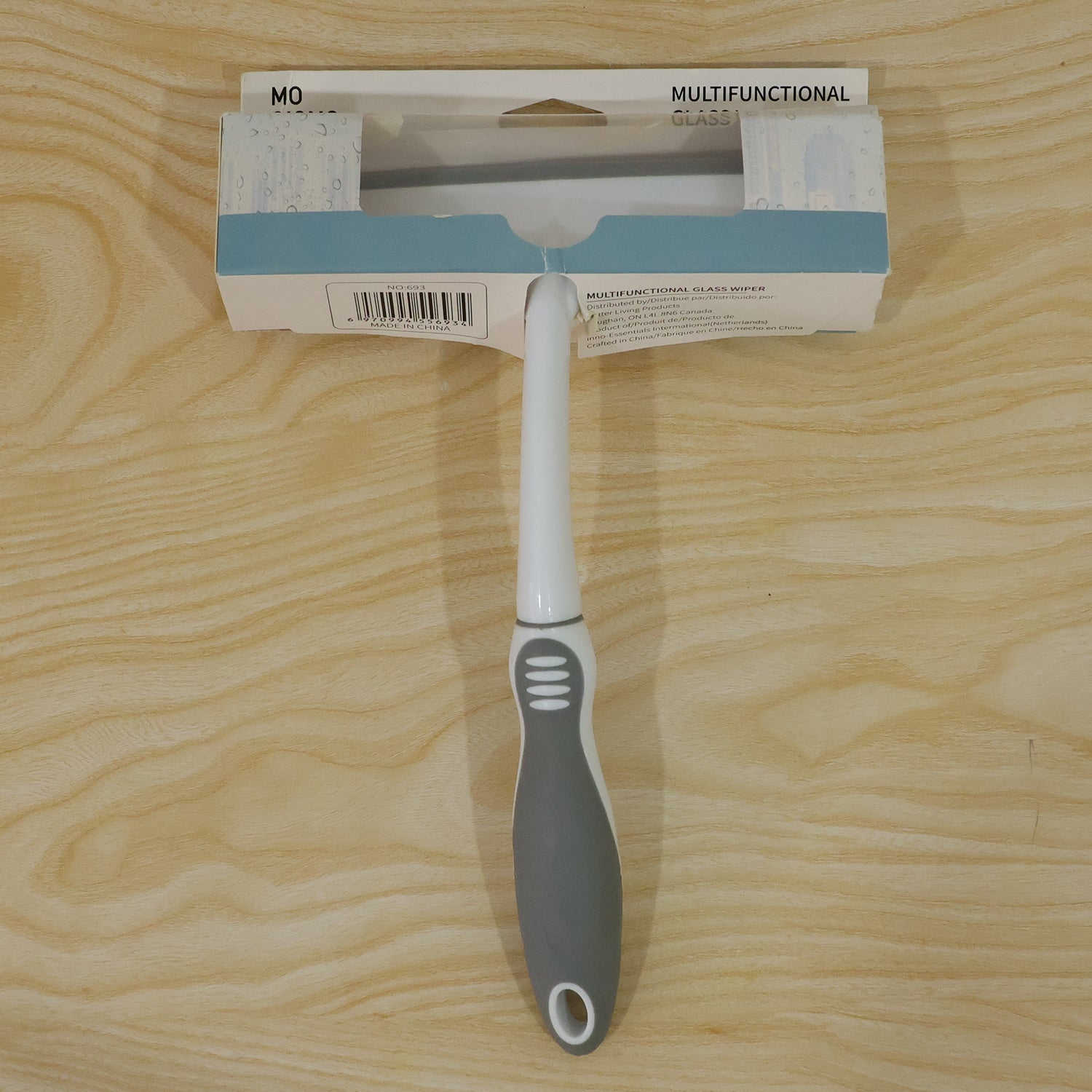 Plastic multifunctional glass wiper live color box photo