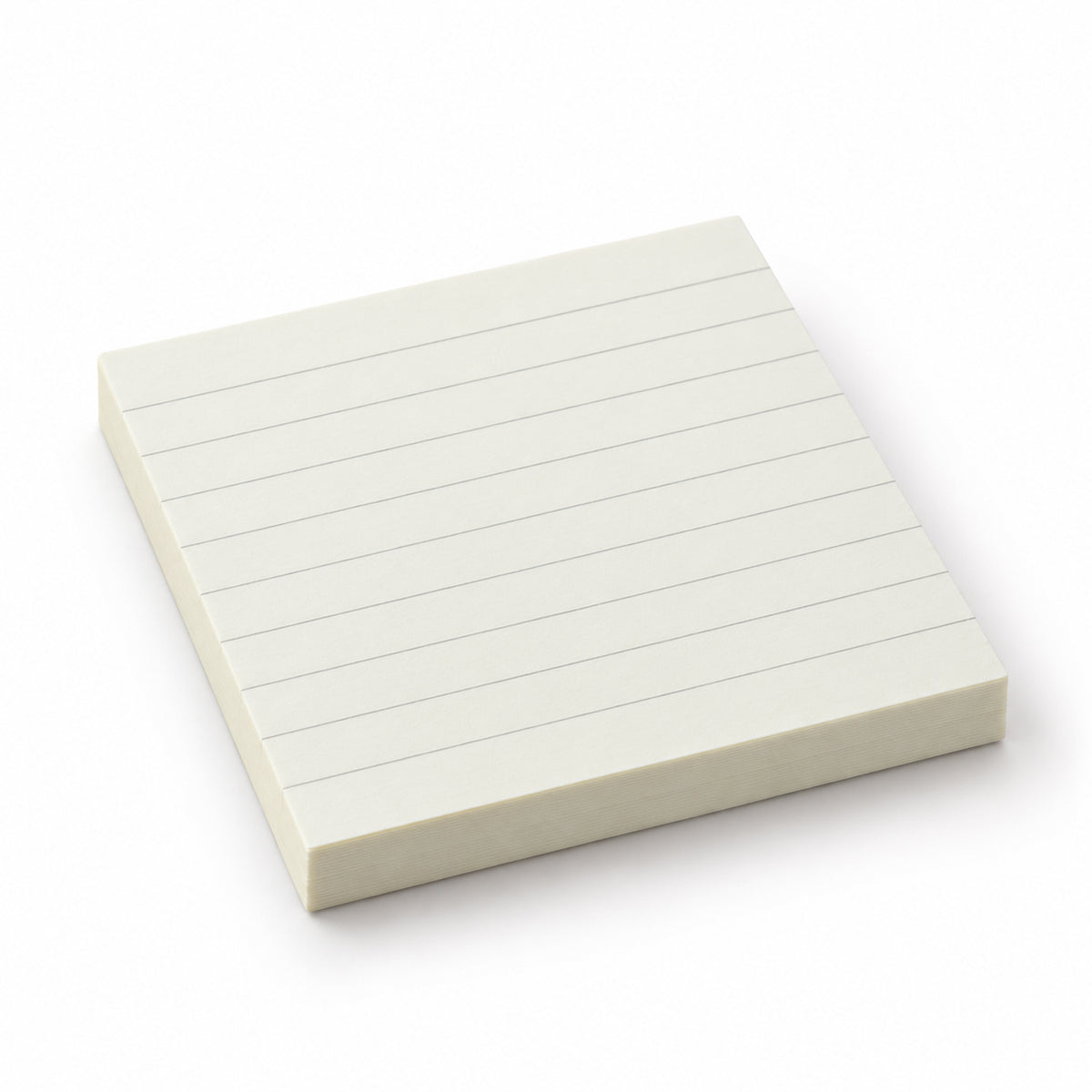 Lined self adhesive sticky notes three inch square hundred pages 05