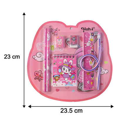 Stationery set size showing dimensions 23 x 23.5 cm