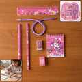Kids Stationery Set – 7-in-1 Cute Pink Gift Pack for Girls