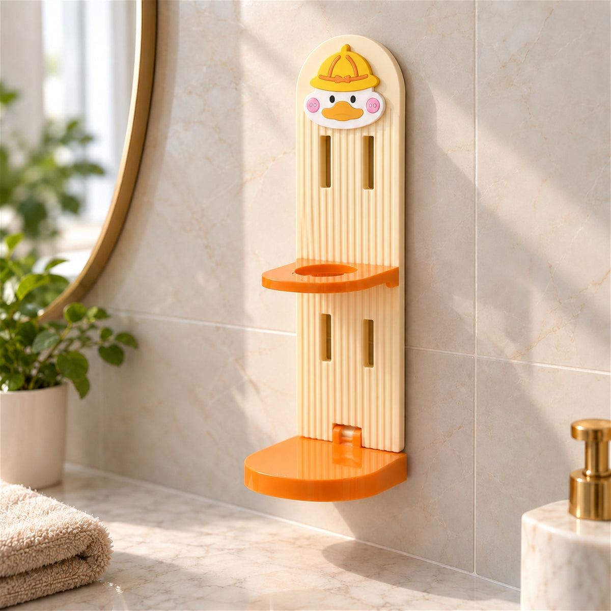 Wall mounted bottle storage rack adjustable