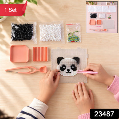 Kids plastic beads craft kit 1 Set SKU 23487