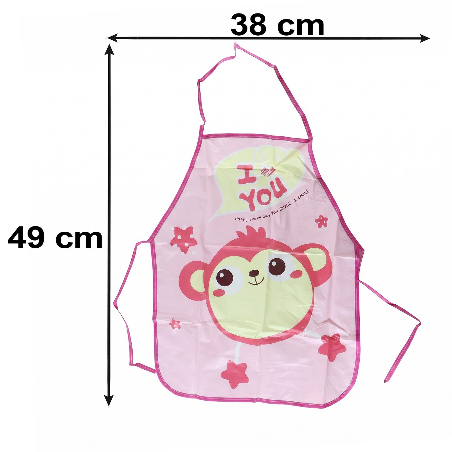 Kids apron size reference image