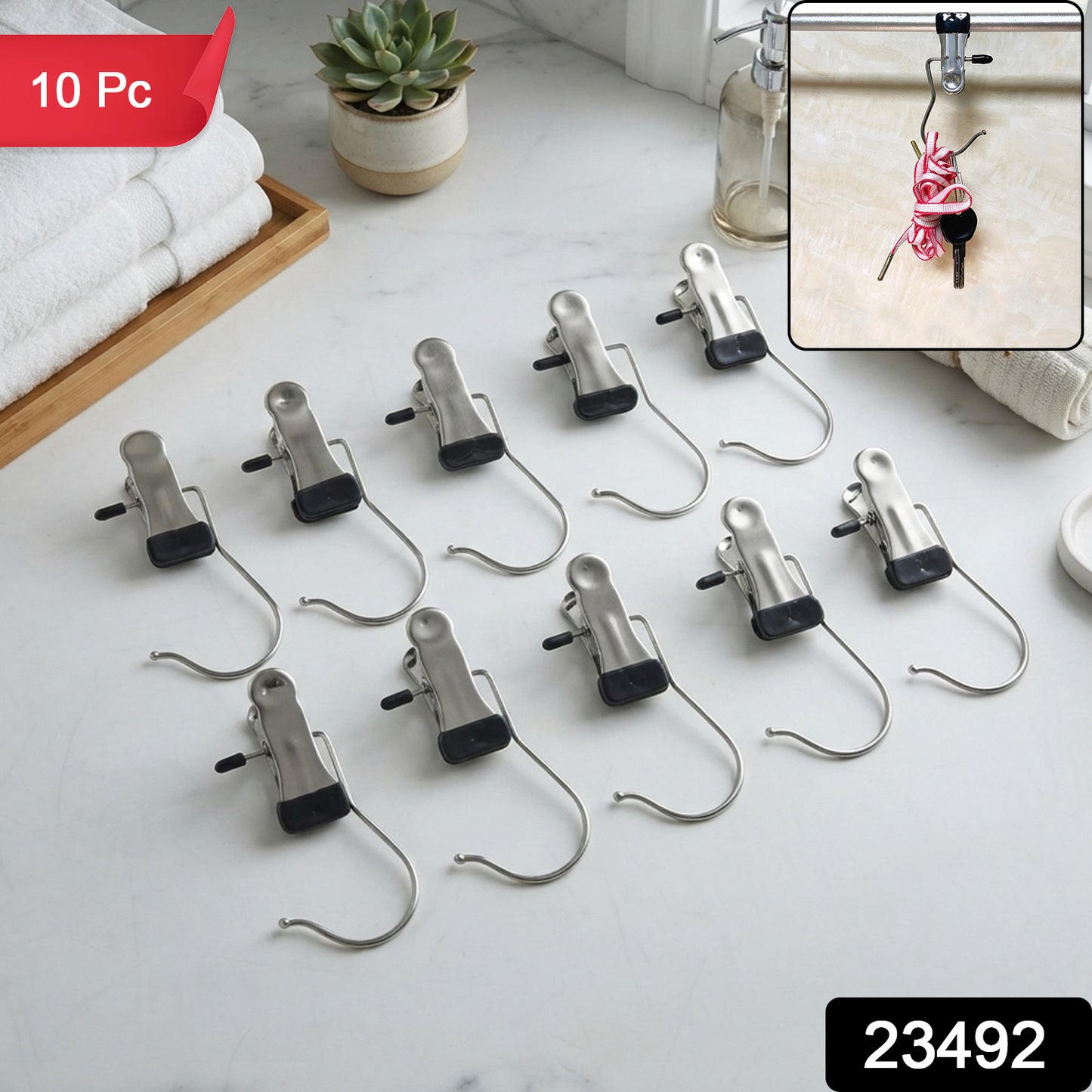 23492 pants trouser clip holder 10 pc SKU image