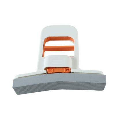 Portable mini squeeze mop on white background