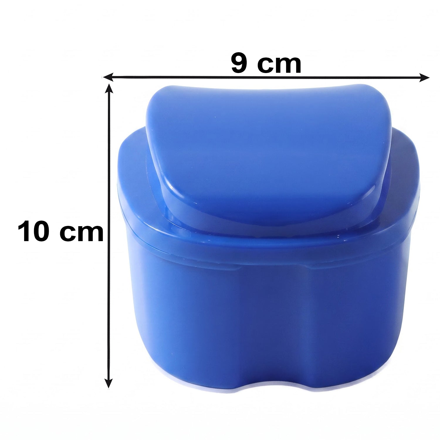 Denture bath cleaning cup with removable strainer basket - image 6