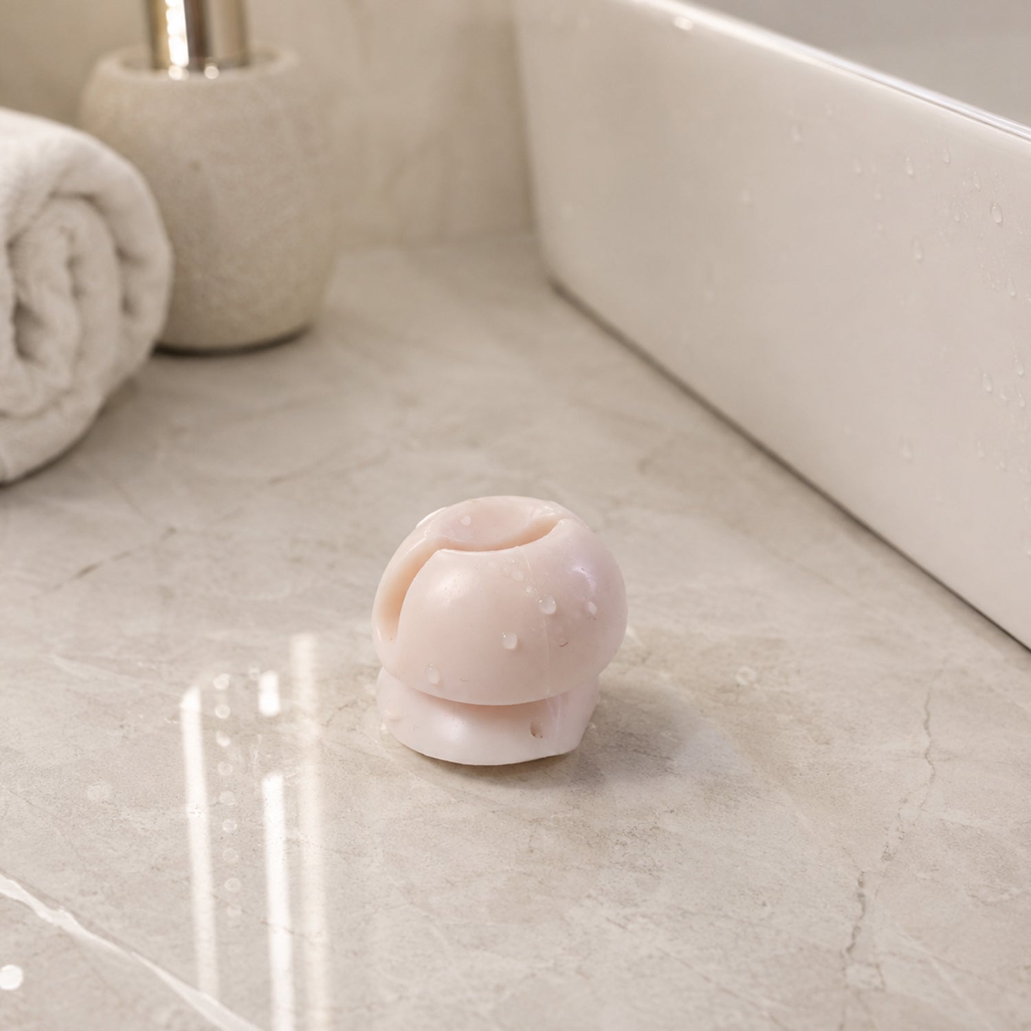 Wall mounted toothbrush holder use