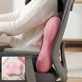 Memory Foam Lumbar Support Cushion for Office Chair, Car Seat and Home Use (1 Pc)
