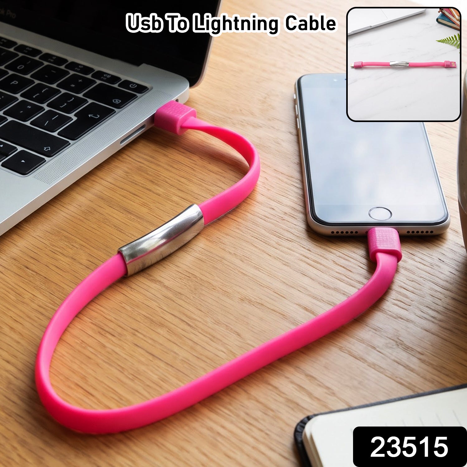 23515 USB to Lightning fast charging cable