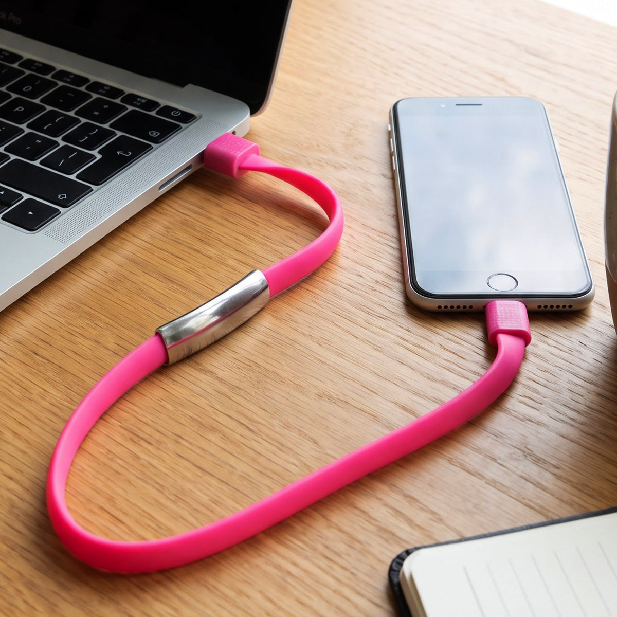 Flexible USB to Lightning cable product view