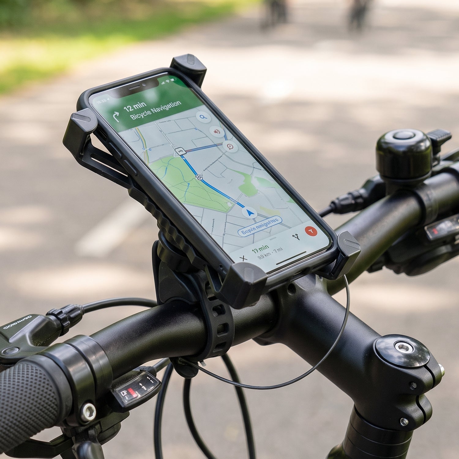 Plastic bicycle phone holder - image 3