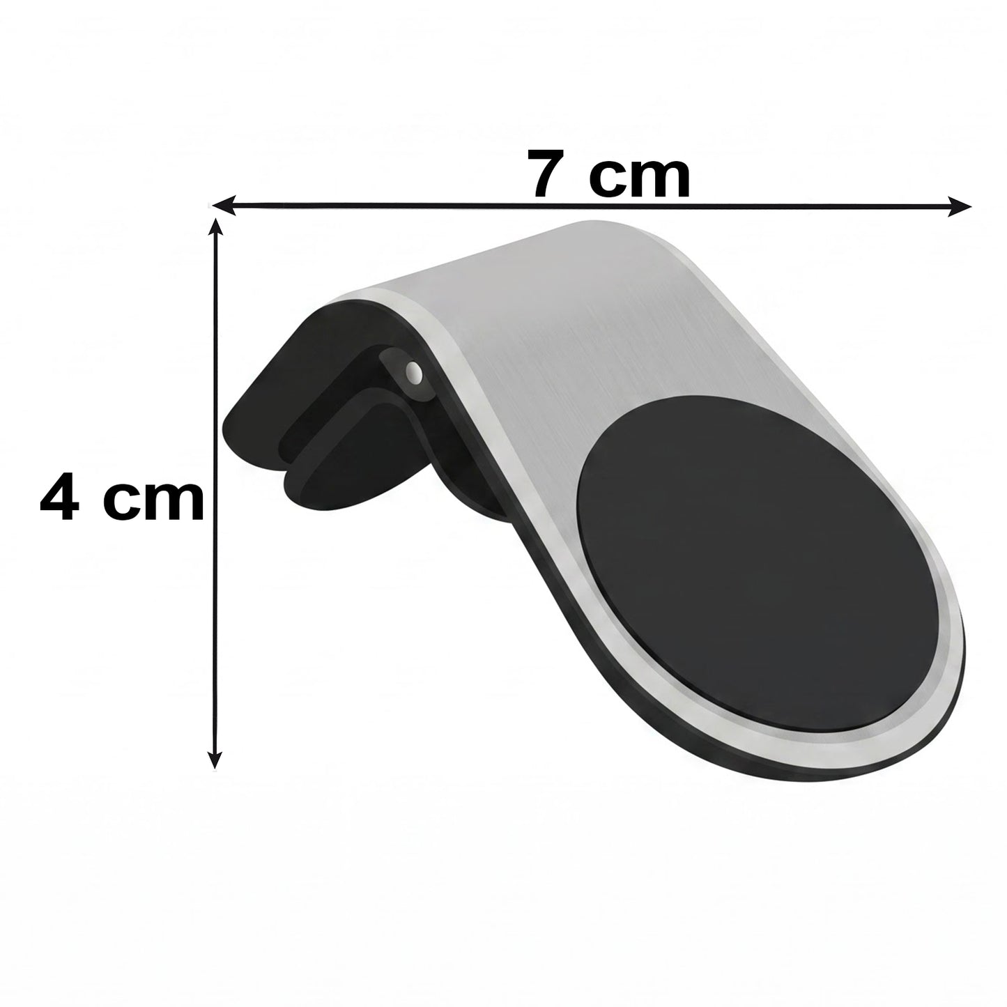 Car phone holder size reference image