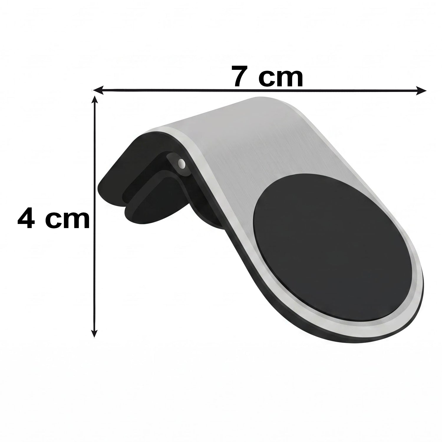 Car phone holder size reference image