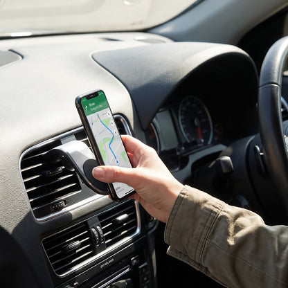 Strong grip magnetic car mount