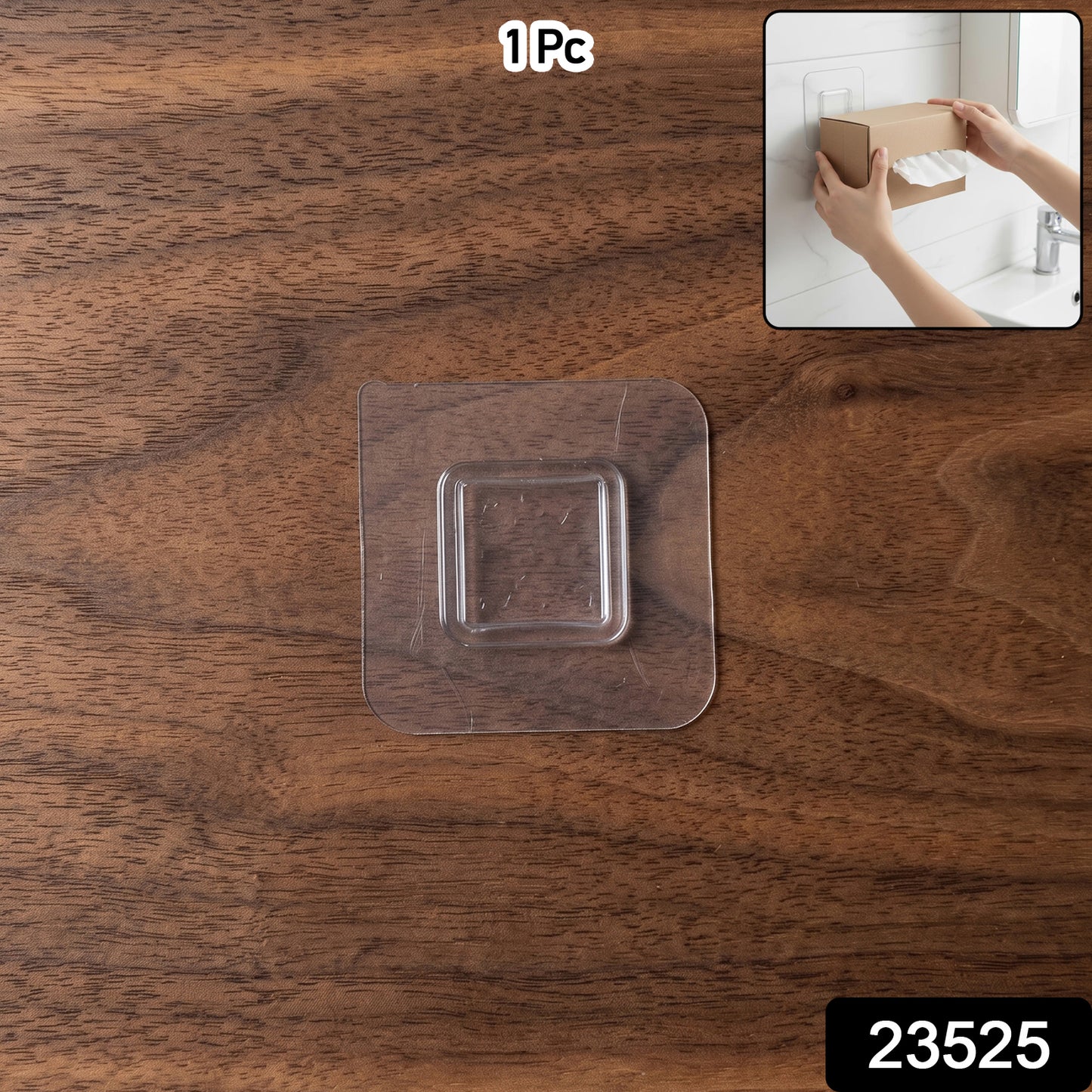 Self adhesive wall hook pack