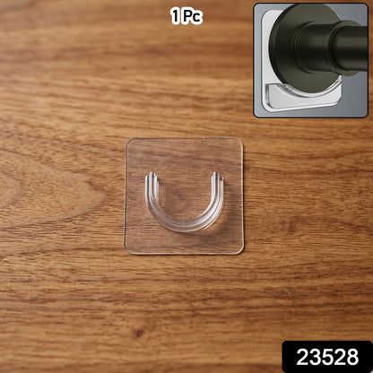 Transparent hook organizer holder