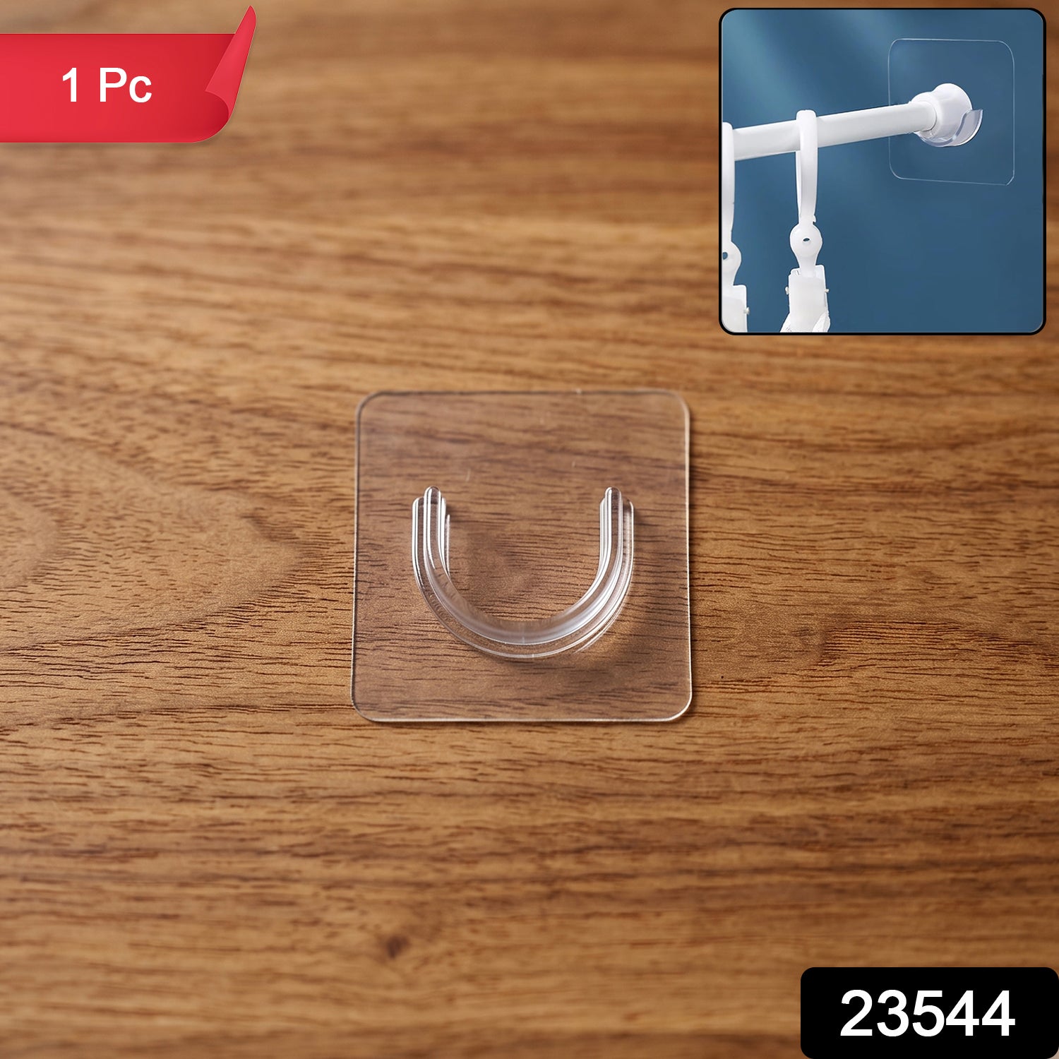 Self adhesive wall hook pack