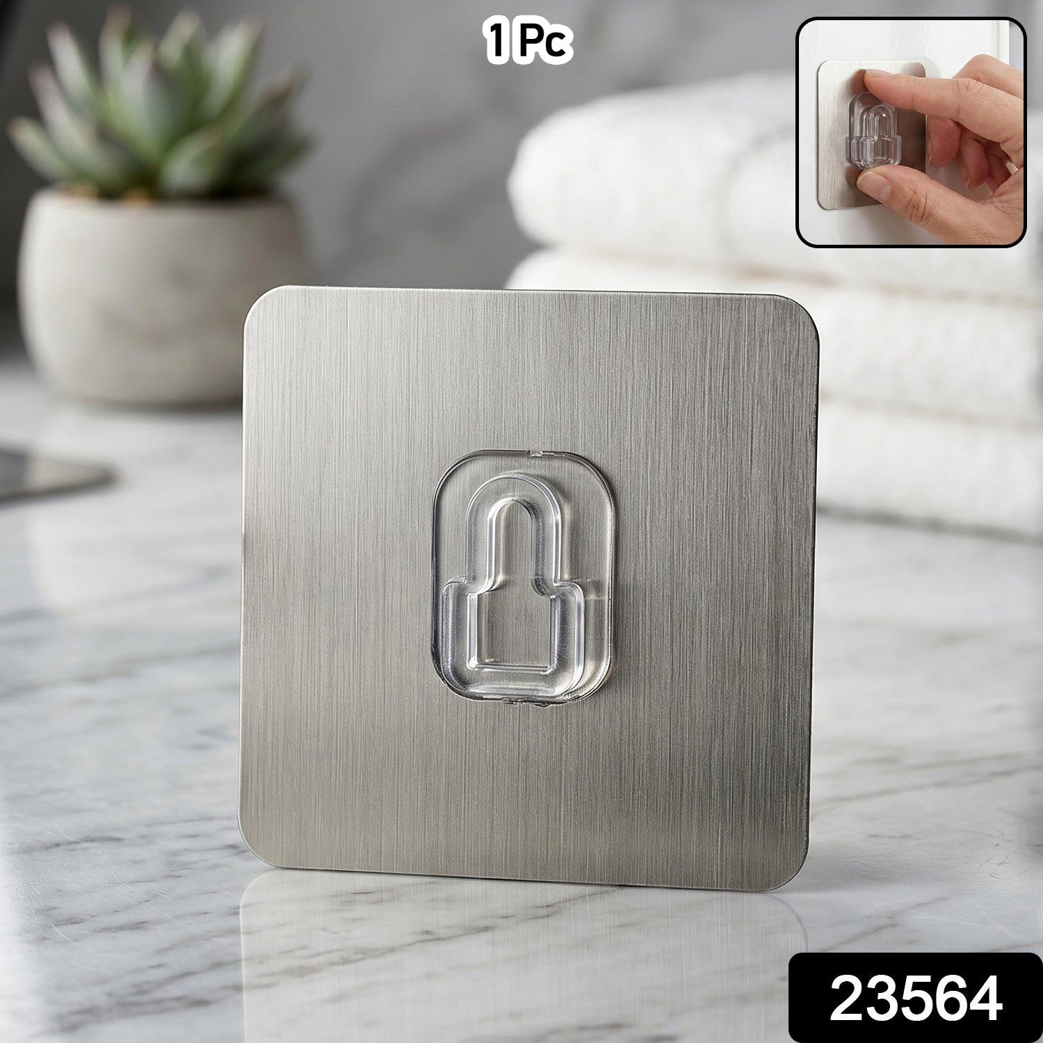 Self stick wall hook pack