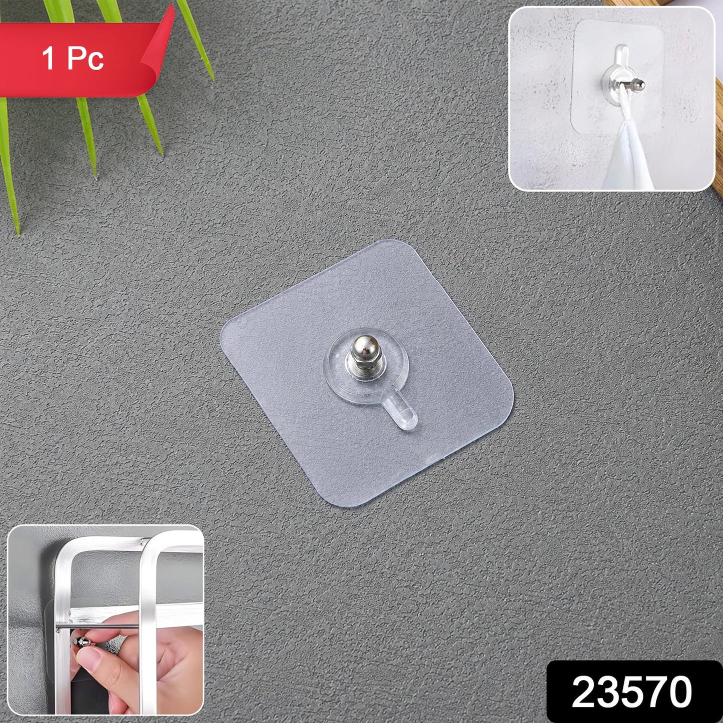 Punch free photo frame hook pack