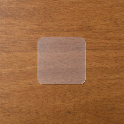 Reusable Transparent Double Sided Nano Adhesive Gel Wall Sticker Pad Grip (1 Pc)