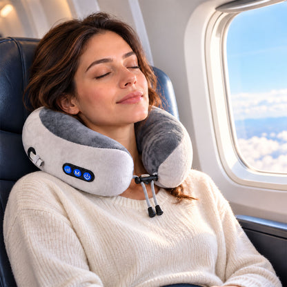 Electric U shape neck massage pillow with heat and USB charging 01.jpg